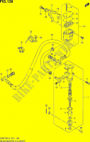 CILINDRO PRINCIPALE POSTERIORE (GSR750L3 E21) per Suzuki GSR 750 2013