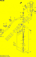CILINDRO PRINCIPALE POSTERIORE per Suzuki GSX-R 1000 2014
