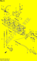 STROZZI CORPO (MODELE Y) per Suzuki GSX-R 750 2000