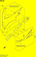 CARENATURA INFERIORE (GSX R750UFL2 E21) per Suzuki GSX-R 750 2012