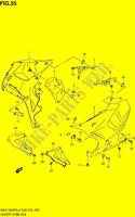 CARENATURA INFERIORE (GSX1250FAL2 E28) per Suzuki GSX-F 1250 2012