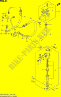 CILINDRO PRINCIPALE POSTERIORE per Suzuki GSX-F 1250 2014