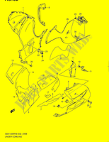 CARENATURA INFERIORE (MODEL L0) per Suzuki HAYABUSA 1300 2010