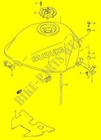 SERBATOIO CARBURANTE (MODELE P/R/S/T) per Suzuki RF 600 1993