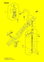 CILINDRO PRINCIPALE POSTERIORE (SFV650K9/UK9/L0/UL0) per Suzuki GLADIUS 650 2009