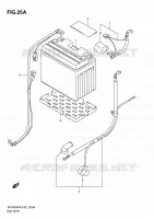 BATTERIA (SFV650AK9/UAK9/AL0/UAL0) per Suzuki GLADIUS 650 2010