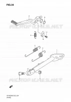 CAVALLETTO per Suzuki GLADIUS 650 2010