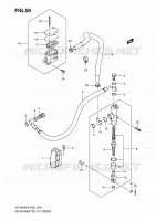 CILINDRO PRINCIPALE POSTERIORE (SFV650K9/UK9/L0/UL0) per Suzuki GLADIUS 650 2010