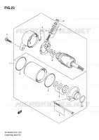 MOTORINO D'AVVIAMENTO (SFV650K9/UK9) per Suzuki GLADIUS 650 2010