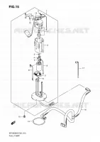 POMPA CARBURANTE per Suzuki GLADIUS 650 2010