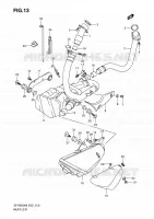 SCAPPAMENTO per Suzuki GLADIUS 650 2010