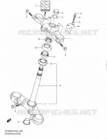 SCATOLA STERZO per Suzuki GLADIUS 650 2010