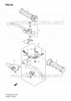 SET IMPUGNATURE   LEVE per Suzuki GLADIUS 650 2010