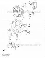 UNITÀ IDRAULICA (SFV650AK9/UAK9/AL0/UAL0) per Suzuki GLADIUS 650 2010