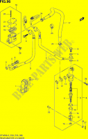 CILINDRO PRINCIPALE POSTERIORE (SFV650AL3 E33) per Suzuki GLADIUS 650 2013
