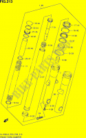 AMMORTIZZATORE FORCELLA ANTERIORE (VL1500BL3 E03) per Suzuki BOULEVARD 1500 2013