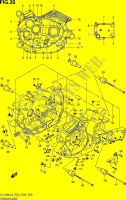 COPERTURA ALBERO (VL1500L3 E03) per Suzuki BOULEVARD 1500 2013