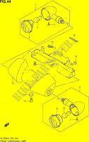 INDICATORE DIREZIONE ANTERIORE (VL1500L3 E24) per Suzuki INTRUDER 1500 2013