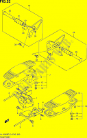 POGGIAPIEDE (VL1500BTL3 E19) per Suzuki INTRUDER 1500 2013
