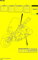 ETICHETTA (VL1500TL3 E28) per Suzuki BOULEVARD 1500 2013