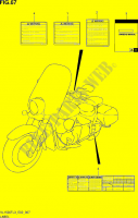 ETICHETTA (VL1500TL3 E02) per Suzuki INTRUDER 1500 2013