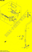 CILINDRO PRINCIPALE FRENO ANT per Suzuki VOLUSIA 800 2014