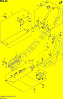 SCAPPAMENTO (VL800BL4 E33) per Suzuki BOULEVARD 800 2014