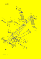 BRACCIO OSCILLANTE POSTERIORE (MODELE H/J/K/L/M) per Suzuki INTRUDER 750 1989