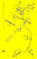 CILINDRO PRINCIPALE FRENO ANT (MODELE P/R/T) per Suzuki VX 800 1993