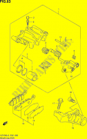 CILINDRO PRINCIPALE POSTERIORE per Suzuki BOULEVARD 1500 2013