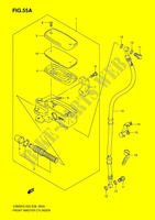 CILINDRO PRINCIPALE FRENO ANT (MODEL K7/K8/K9) per Suzuki MARAUDER 800 2008