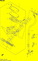 CILINDRO PRINCIPALE FRENO ANT per Suzuki INTRUDER 800 2014