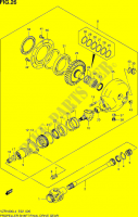 ALBERO TURBINA   TERMINALE (VZR1800L4 E02) per Suzuki INTRUDER 1800 2014
