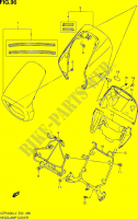 COPERTURA FARO (VZR1800ZL4 E02) per Suzuki INTRUDER 1800 2014