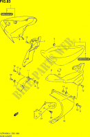 COPERTURA LATERALE  (VZR1800ZL4 E19) per Suzuki INTRUDER 1800 2014
