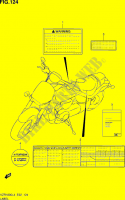 ETICHETTA (VZR1800ZL4 E19) per Suzuki INTRUDER 1800 2014