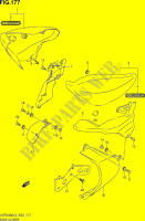 COPERTURA LATERALE  (VZR1800ZUFL3 E19) per Suzuki INTRUDER 1800 2013