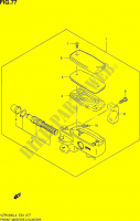CILINDRO PRINCIPALE FRENO ANT (VZR1800L4 E24) per Suzuki INTRUDER 1800 2014