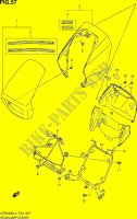 COPERTURA FARO (VZR1800ZL4 E24) per Suzuki INTRUDER 1800 2014