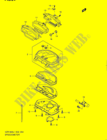 TACHIMETRO (VZR1800UFL1 E19) per Suzuki INTRUDER 1800 2012
