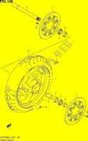 RUOTA ANTERIORE (VZR1800ZL4 E02) per Suzuki INTRUDER 1800 2014