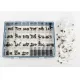 SET SPESSORI REGISTRO<br />SHIM SET, TAPPET T:1.20, 1.25...2.95, 3.00 (5PCS.EACH) & CASE