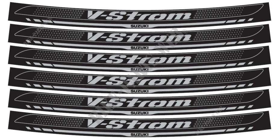 ADESIVI per Suzuki V-STROM 1000 2015